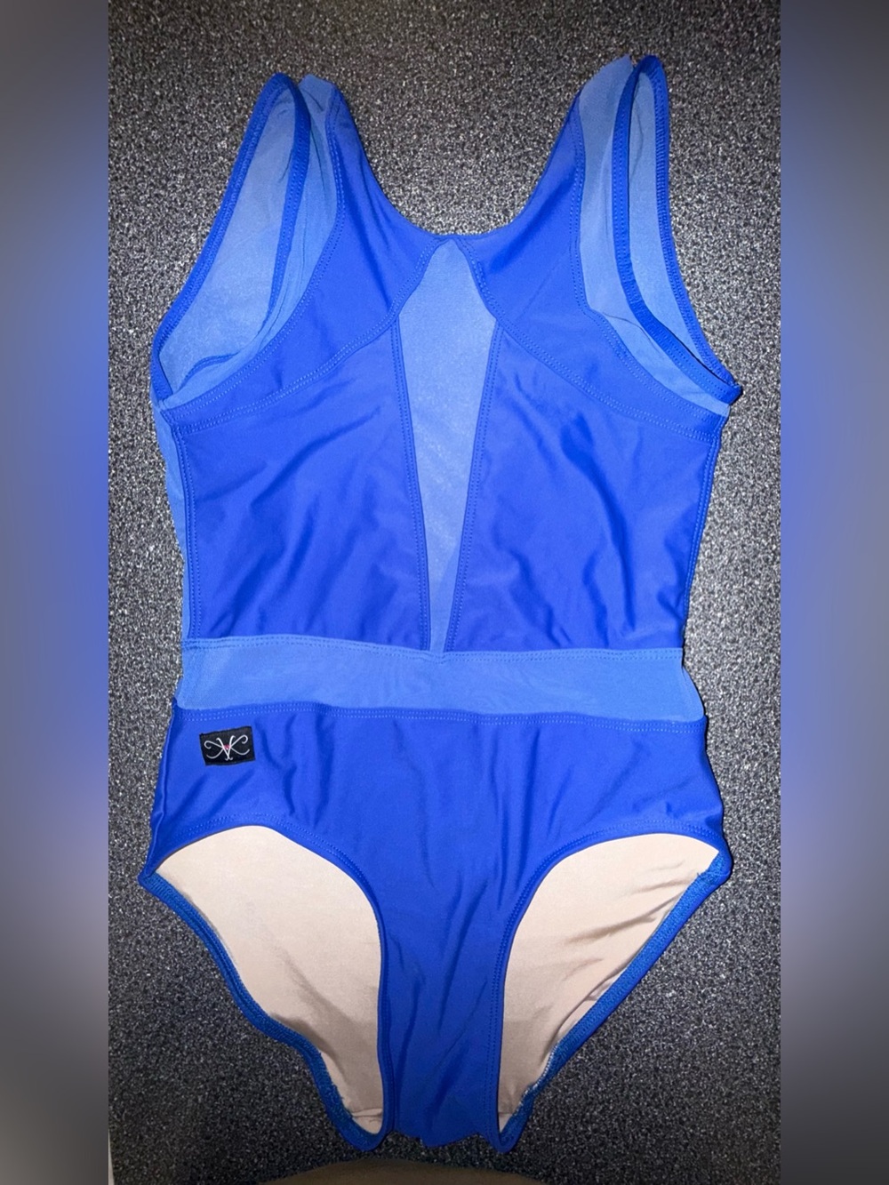Kandi Kouture Blue Dance Leotard Size Adult Teen Small (3/5)